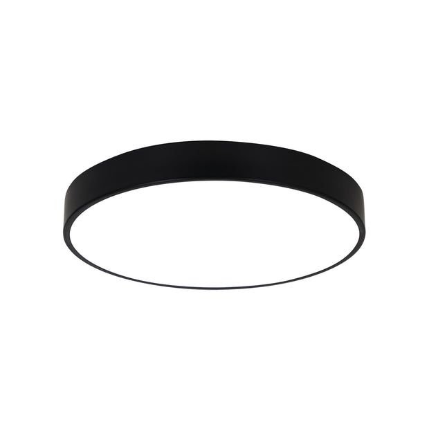 Orbis 40 Black 24W CCT LED Oyster Light