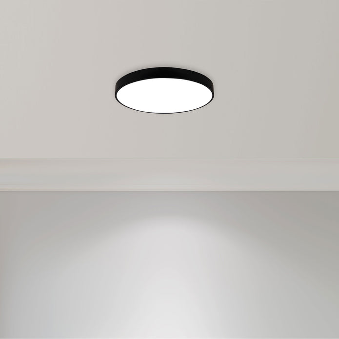 Orbis 50 Black 30W CCT LED Oyster Light