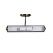 Picture Light Antique Brass 2 Light Wall Light