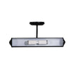 Picture Light Matt Black 2 Light Wall Light