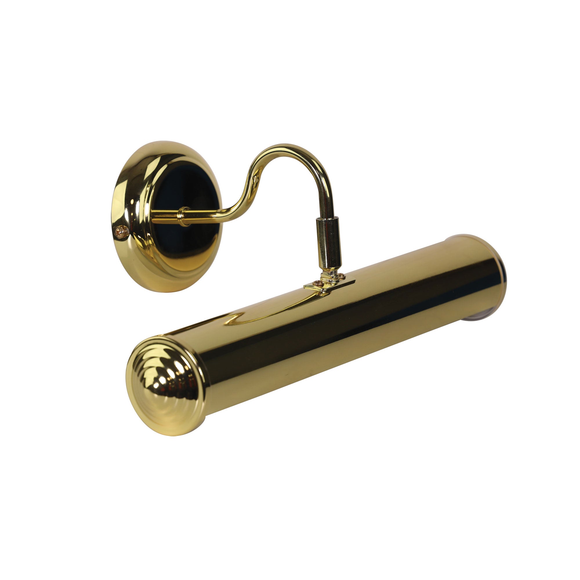 Picture Light Polished Brass Plated Wall Light