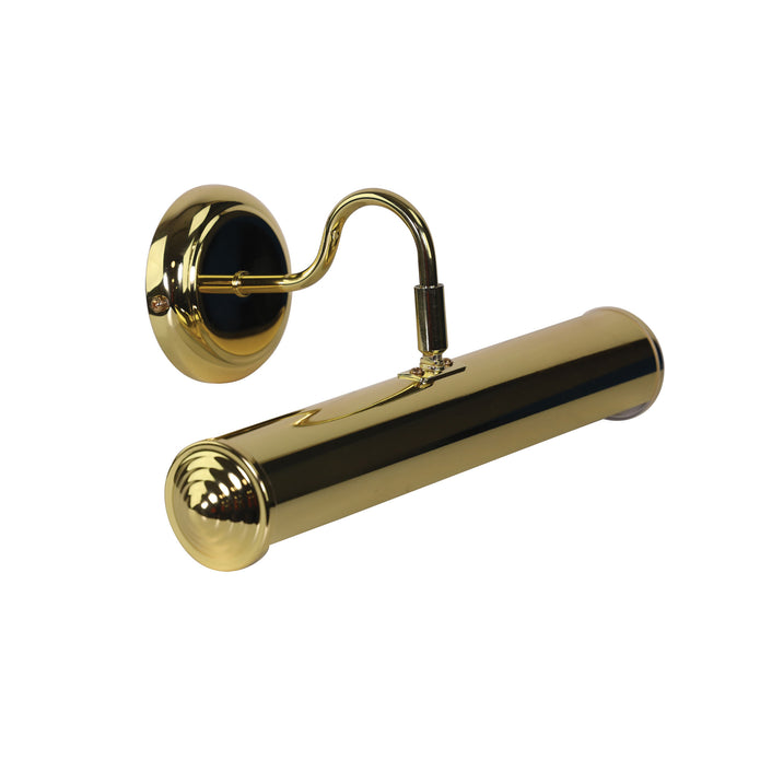 Picture Light Polished Brass Plated Wall Light