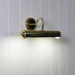 Picture Light Polished Brass 2 Light Wall Light