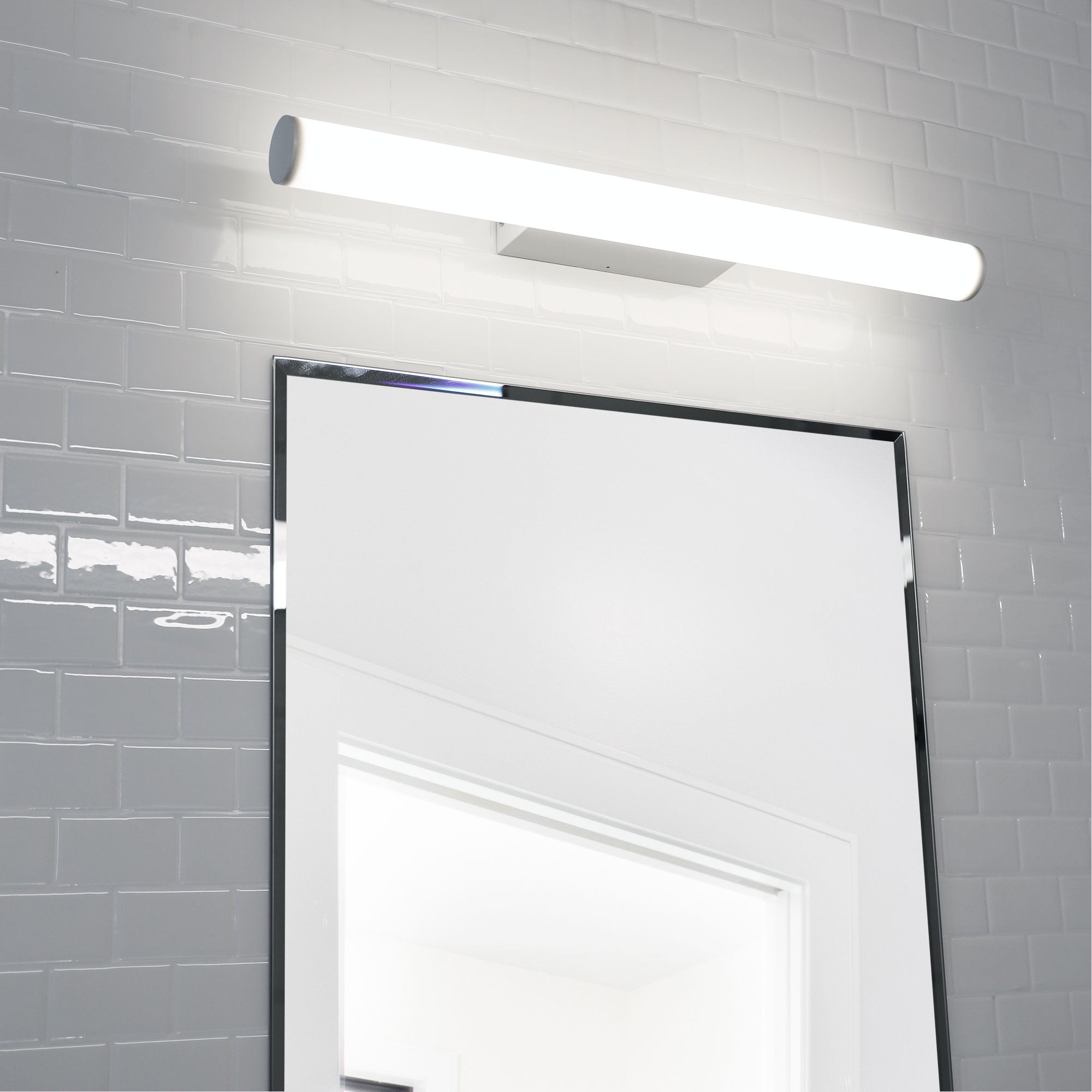 Trella.60 White & Opal 12W CCT IP44 Vanity Light