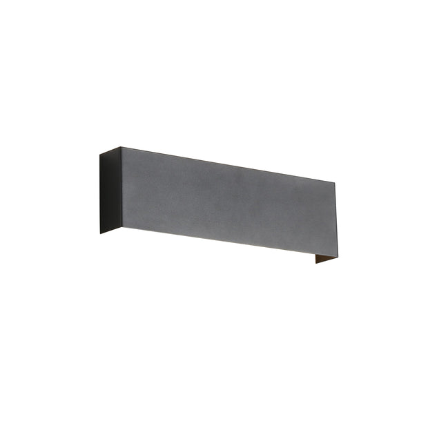 Rafter 30 Black Tri-Colour LED Wall Light