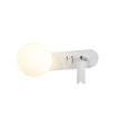 Harlow White Dual Purpose Wall & Spot Light