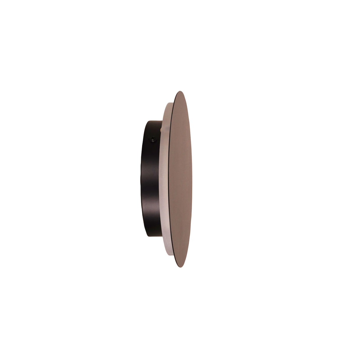 Dot 20 Black 8W CCT Backlit LED Wall Light