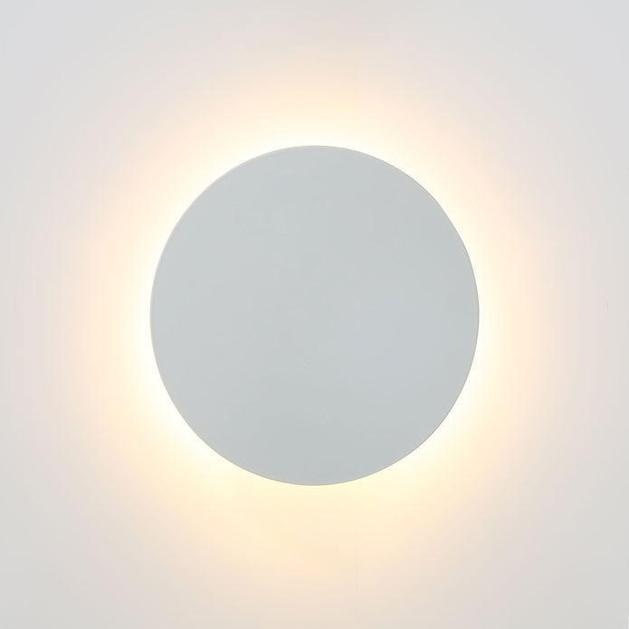 Dot 20 Black 8W CCT Backlit LED Wall Light