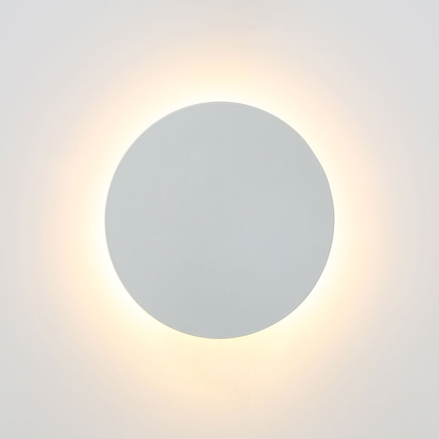 Dot 20 Black 8W CCT Backlit LED Wall Light