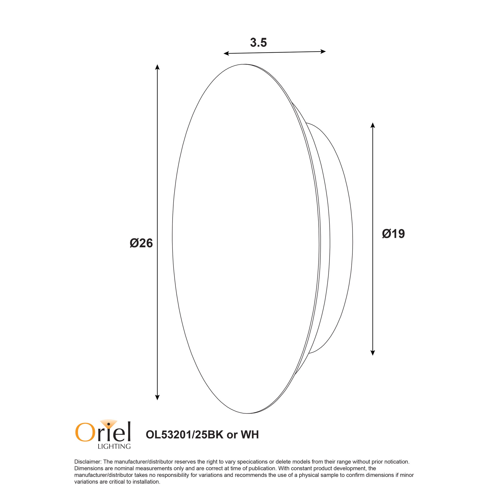 Dot.25 White 14W CCT Backlit LED Wall Light
