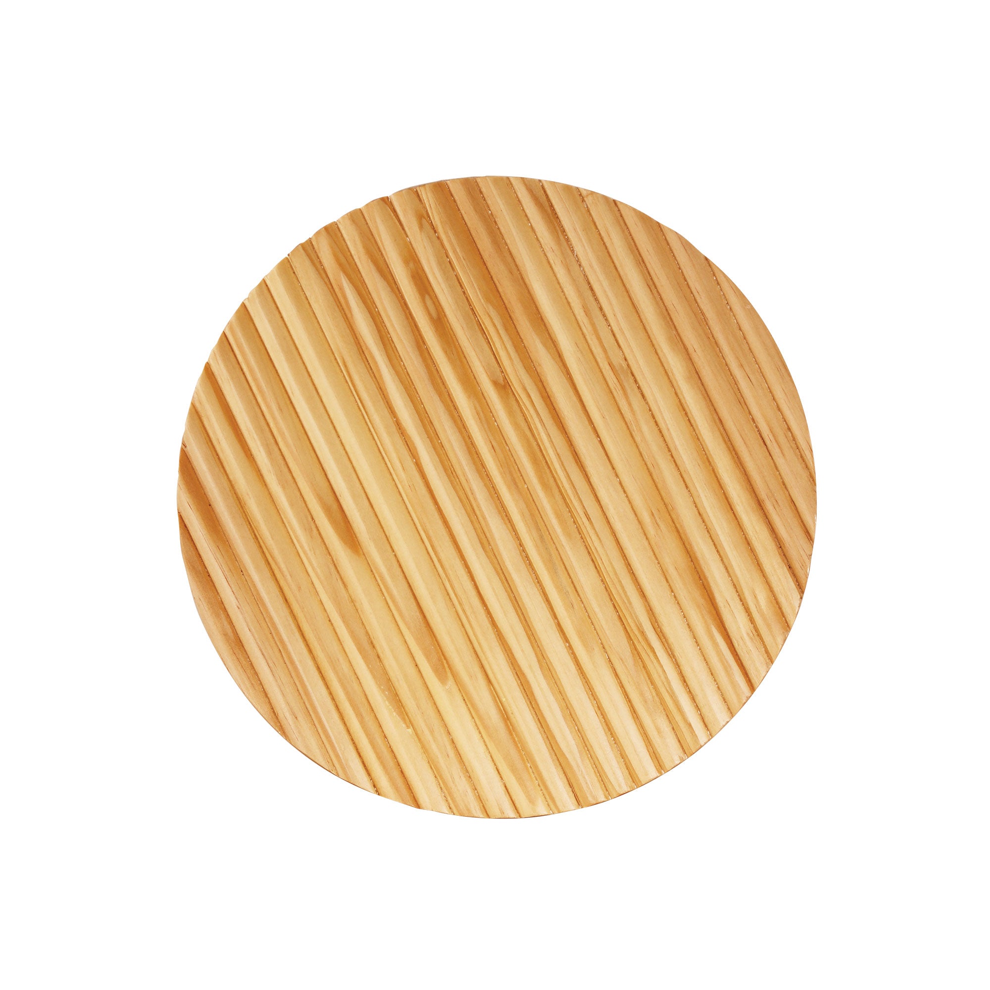 Dot 25 Scalloped Wood Tri-colour LED Wall Light
