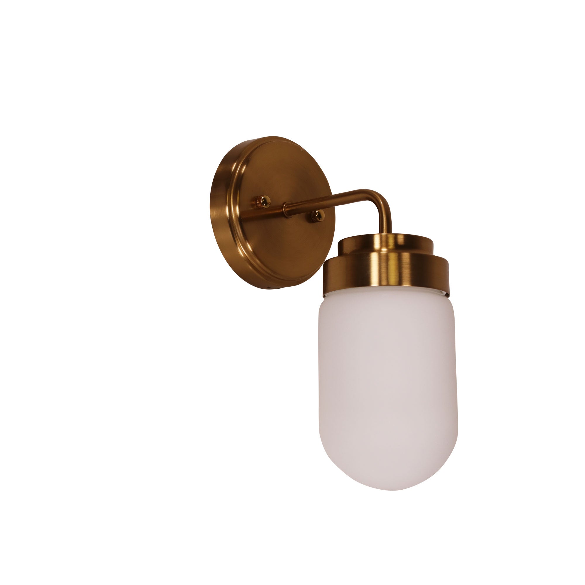 Dunburn Sat Brs Wall Light