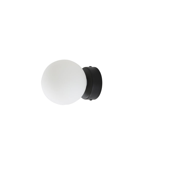 Globo Black Vanity Light