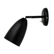 Salem with Switch Adjustable Black Wall Light