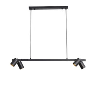 Thumbnail for Bridge.4 Black GU10 4 Light Adjustable Spot Bar Pendant