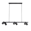 Bridge 6 Spotlight Black Pendant