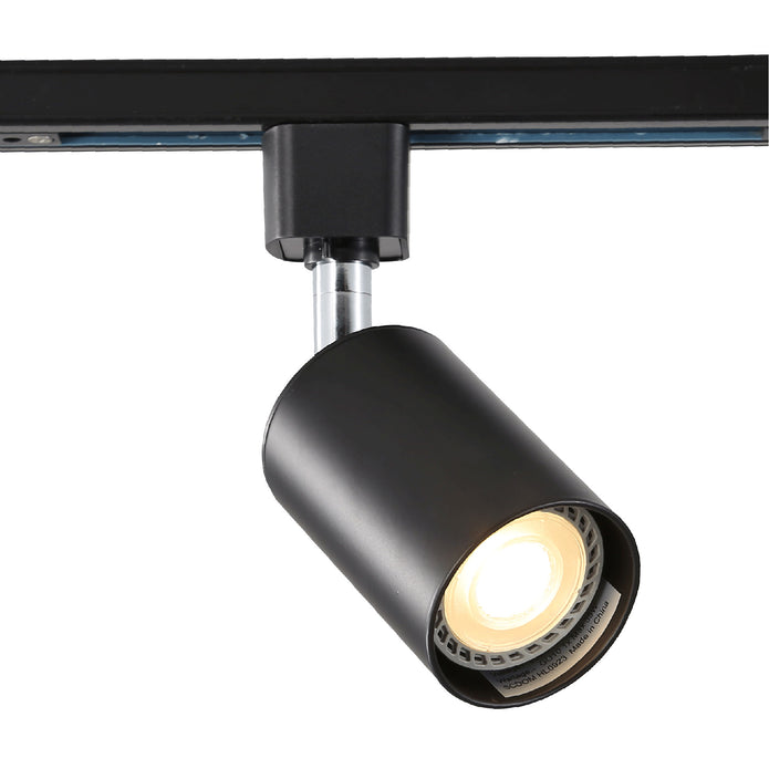 Bridge Black GU10 Adjustable Track Head