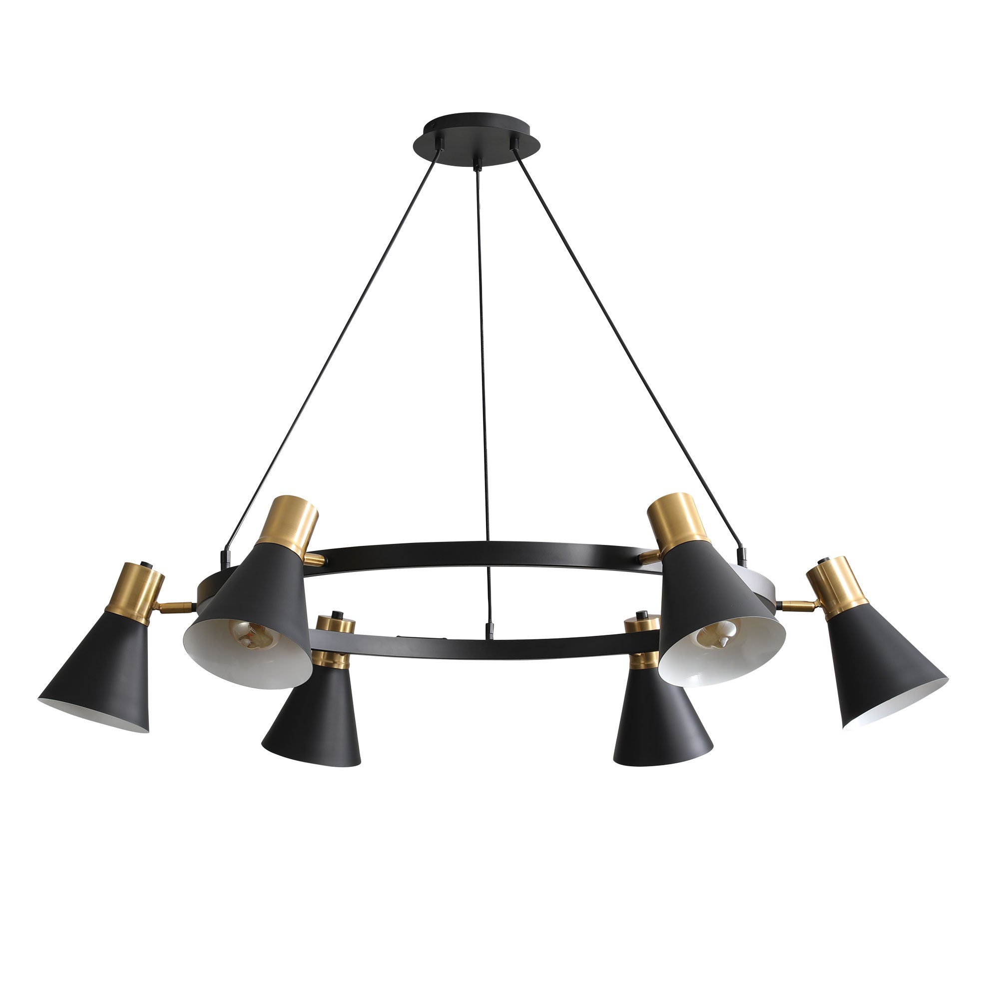 Norbert 6 Round Spotlight Pendant