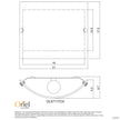 Duo 2 Frosted Glass E14 Simple Wall Light