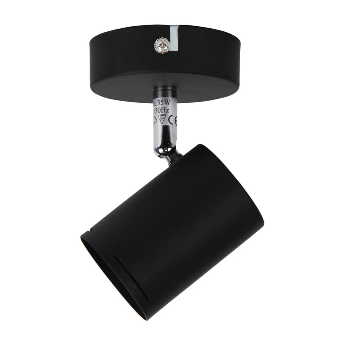 Baril Spot LED Ready Adjustable Spotlight Black