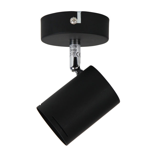 Baril Spot LED Ready Adjustable Spotlight Black