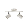 Baril 2 Light LED Ready Adjustable Spotlight White