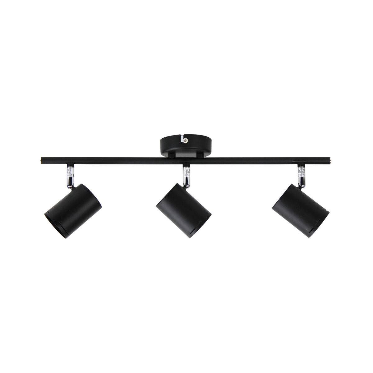 Baril 3 Light LED Ready Adjustable Spotlight Black