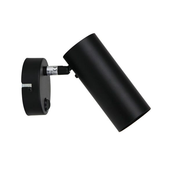 Ultra Switched LED Ready Spotlight With Switch Black