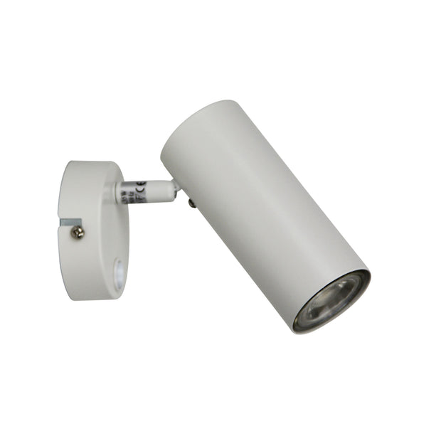 Ultra White GU10 Adjustable Spotlight With Switch