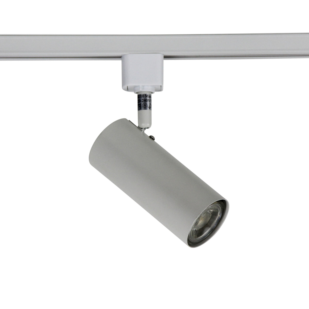 Ultra White GU10 Adjustable Single Circuit Track Head