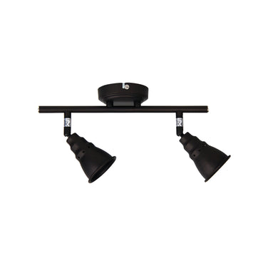 Norton 2 Light Vintage Spotlight LED Ready In Rubbed Bronze