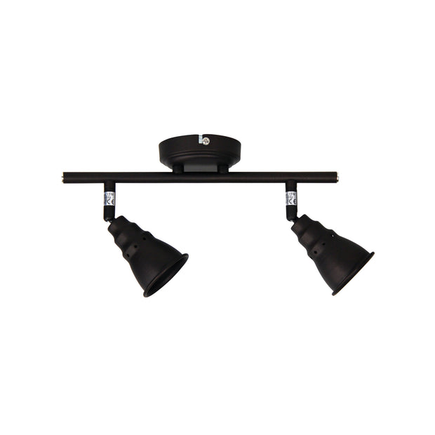 Norton 2 Light Vintage Spotlight LED Ready In Rubbed Bronze
