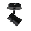 Yarra 1 Light LED Ready Adjustable Spotlight GU10 Black