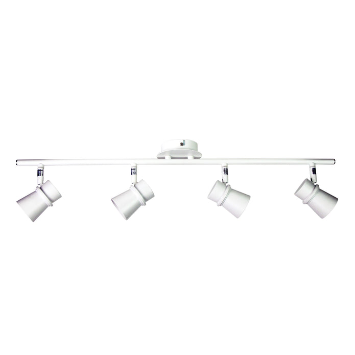 Yarra 4 Light LED Ready Adjustable Spotlight GU10 White