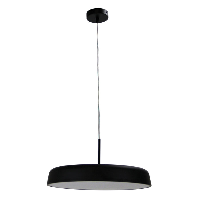 Madison 42 24W Dimmable Tricolour Black LED Pendant