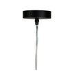 Madison 42 Black & Opal 24W CCT LED Pendant