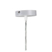 Madison 42 White & Opal 24W CCT LED Pendant