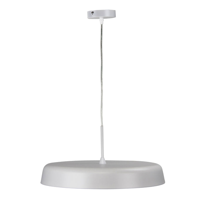 Madison 42 White & Opal 24W CCT LED Pendant
