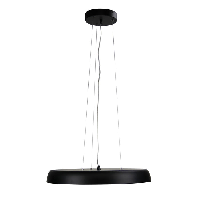 Madison 56 Black & Opal 36W CCT LED Pendant