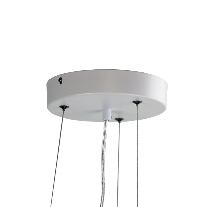 Madison 56 White & Opal 36W CCT LED Pendant