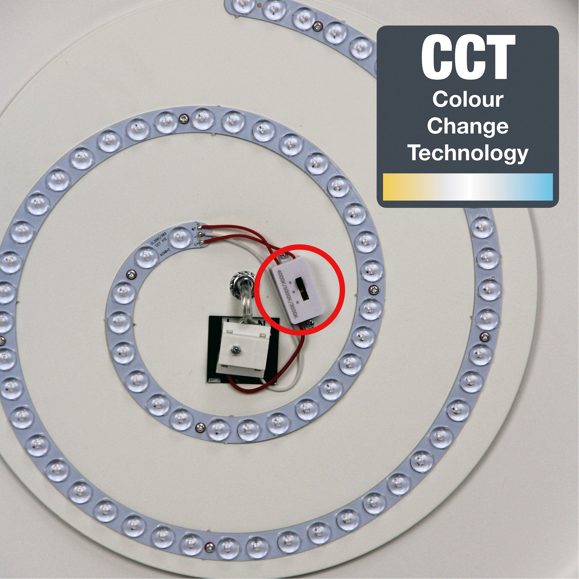 Madison.56 White & Opal 36W CCT LED Pendant