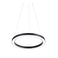 Thumbnail for Nebula.40 Black 18W CCT Modern LED Halo Pendant