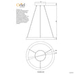Nebula 40 White 18W CCT Modern LED Halo Pendant