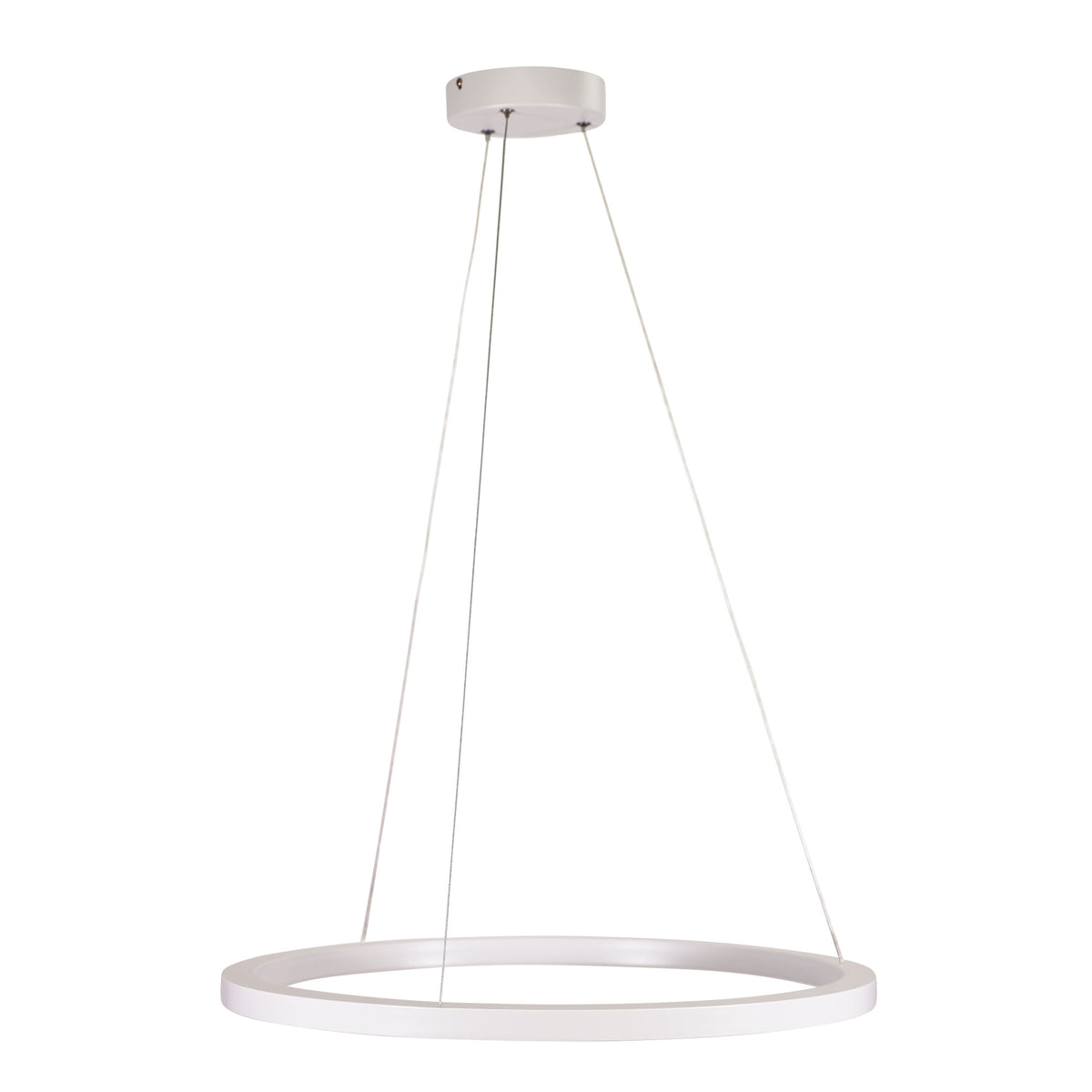 Nebula 60 CTS Modern Tricolour LED Halo White Pendant