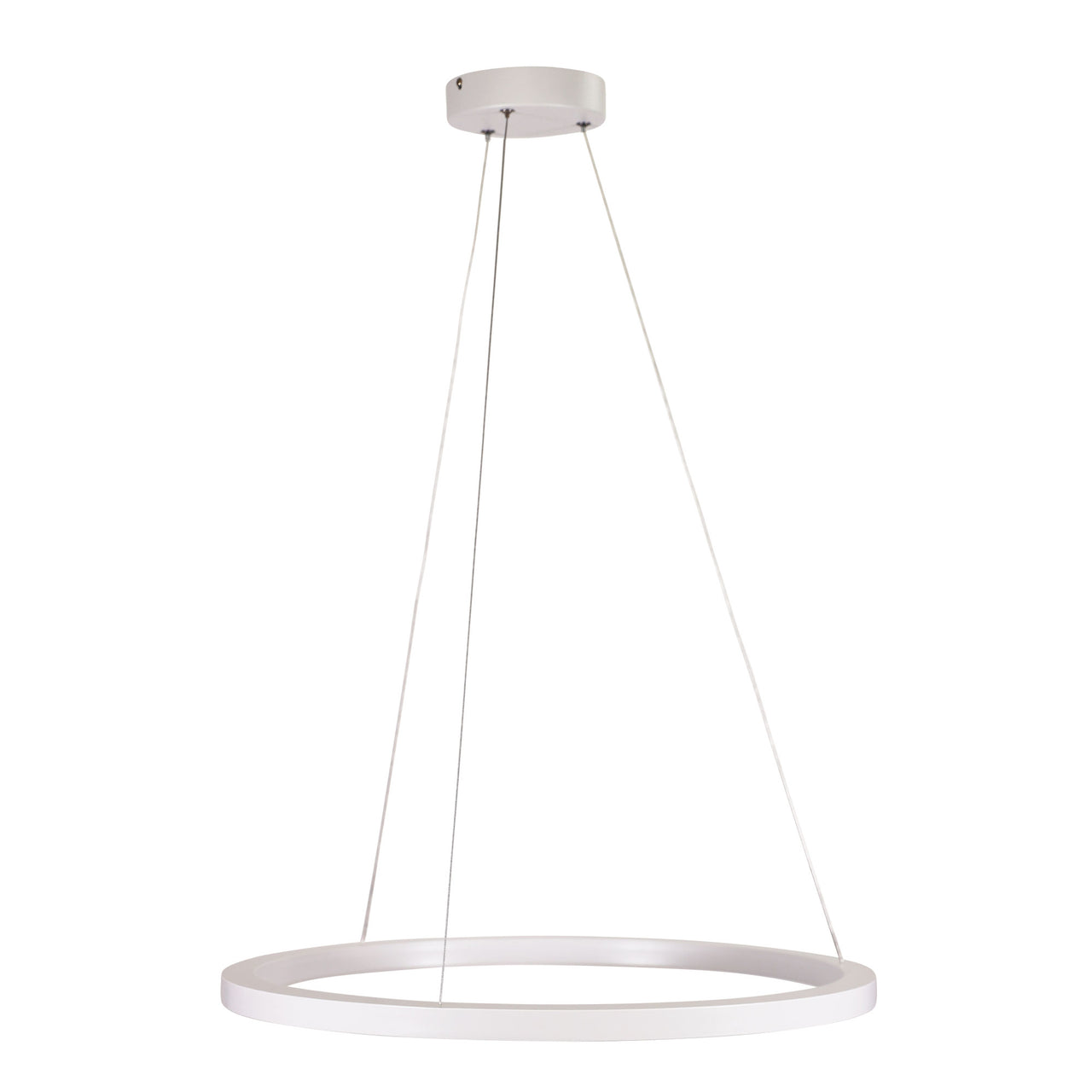 Nebula 60 CTS Modern Tricolour LED Halo White Pendant