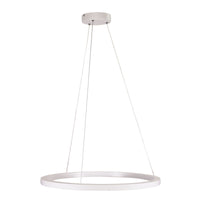Thumbnail for Nebula 60 CTS Modern Tricolour LED Halo White Pendant