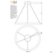 Nebula 60 White 24W CCT Modern LED Halo Pendant
