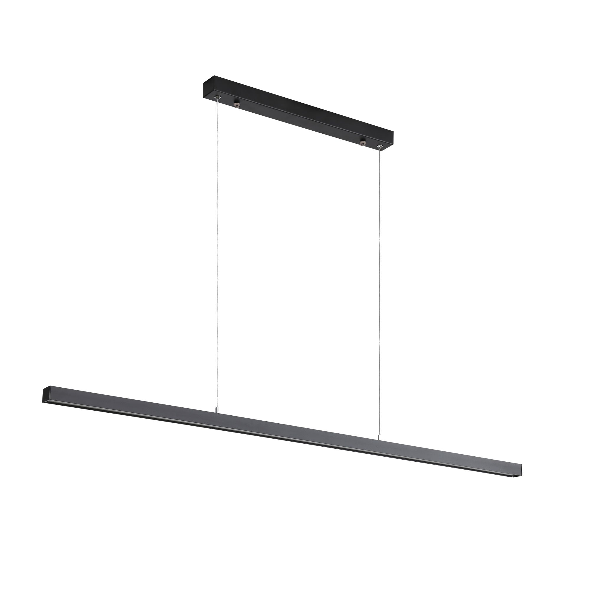 Shard 1200 Black Slimline Tricolour LED Linear Pendant