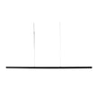 Shard 1500 CTS Slimline Tricolour LED Pendant Black