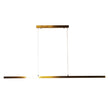 Shard 1500 Satin Brass 30W CCT Slimline Linear LED Pendant